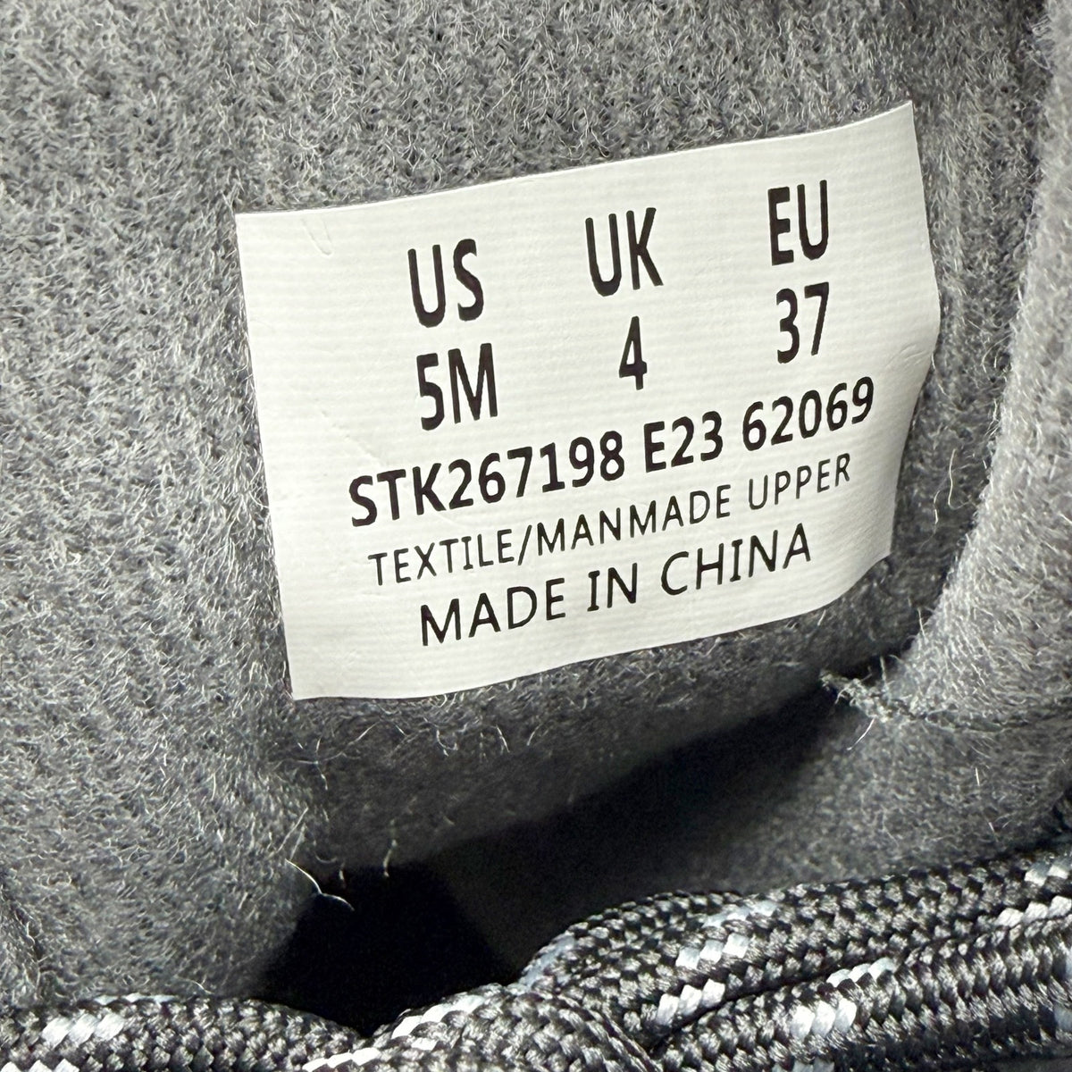 SPERRY Kids Storm Hopper Winter Boots Size 5 EU 37 Grey Black NWOB