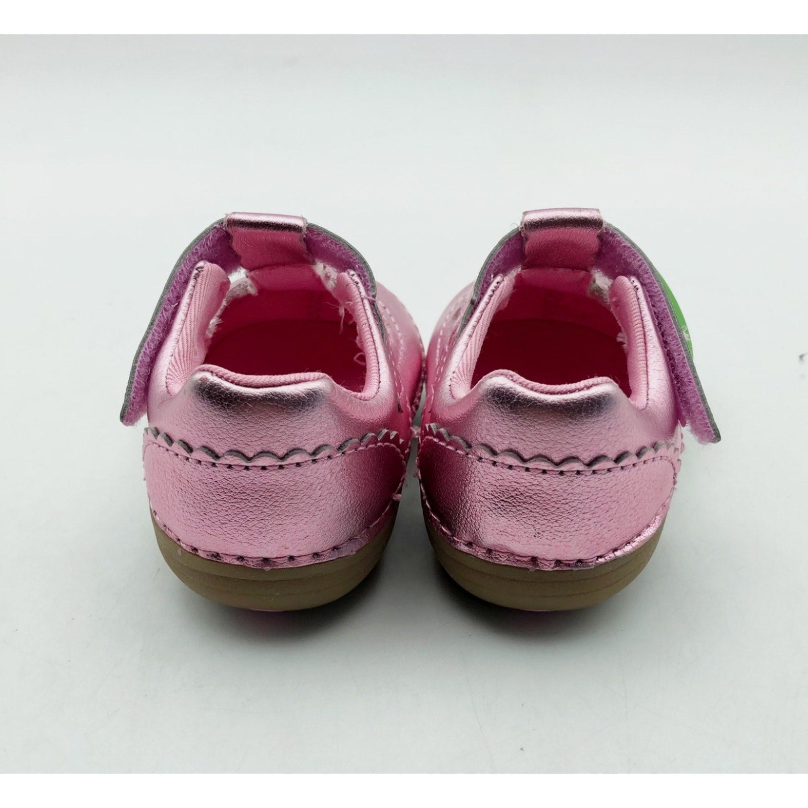 Stride Rite Girls Adira Flat Size 3 Pink Fuchsia Toddler Shoe Mary Jane NIB