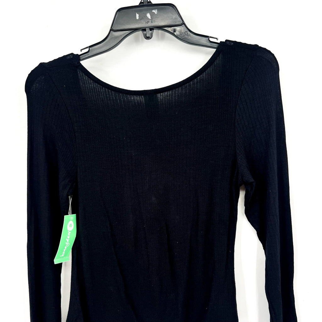 HONEYDEW Women's Dreamland Lounge Rib Pajamas Set Small Black NWT