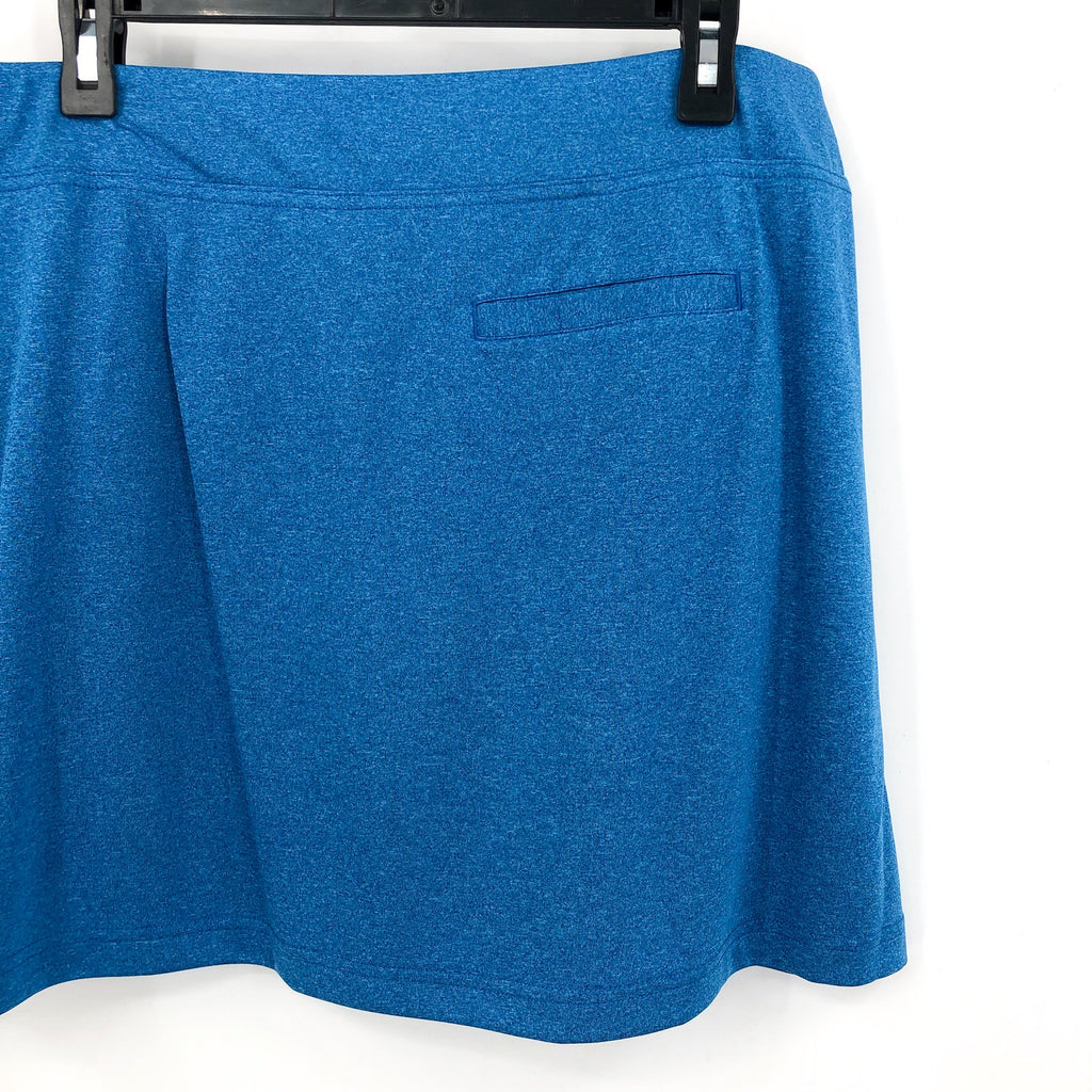 CALLAWAY Women's Opti Dri TrueSculpt Golf Skort XL Baleine Blue Heather NWT