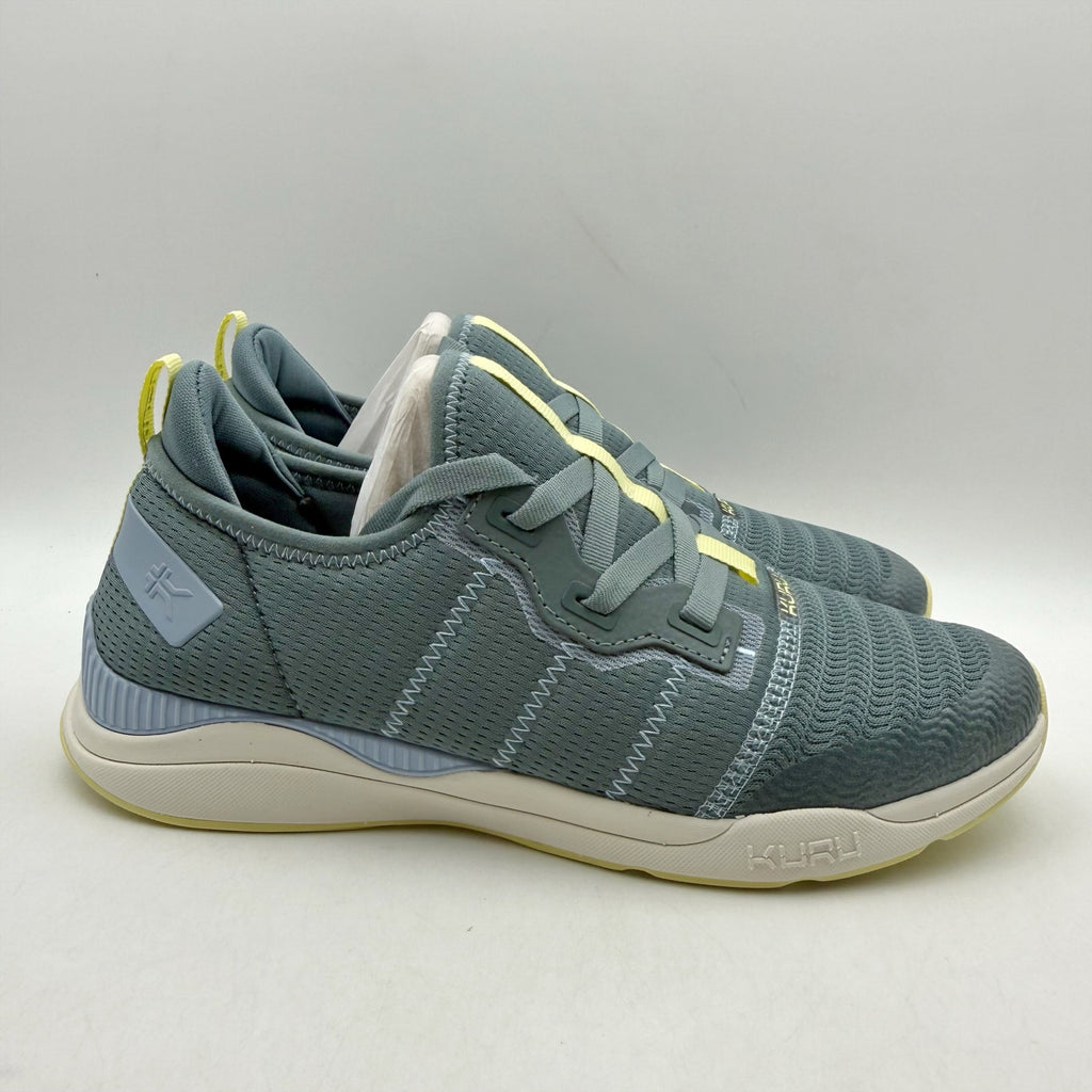 KURU Womens Stride Move Casual Sneakers Size 7.5 M EU 38 Blue Green Slip On NIB