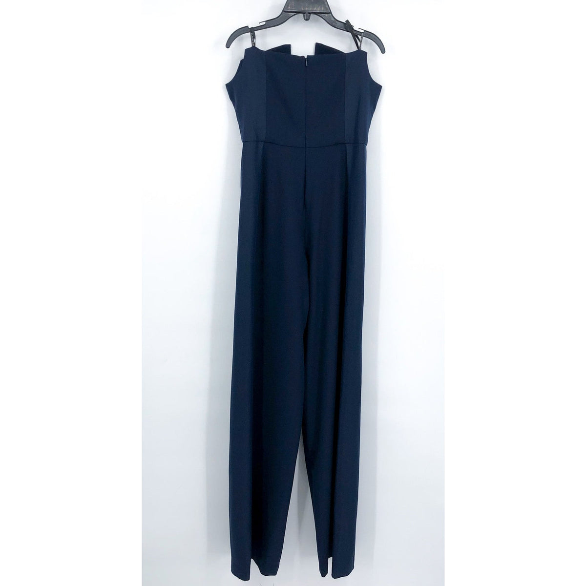 BLACK HALO Women's Lena Jumpsuit Size 2 Navy Blue Strapless NWT