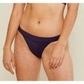 ANDIE SWIM Banded Cheeky Bikini Bottom XL US 16 Navy Blue NWT