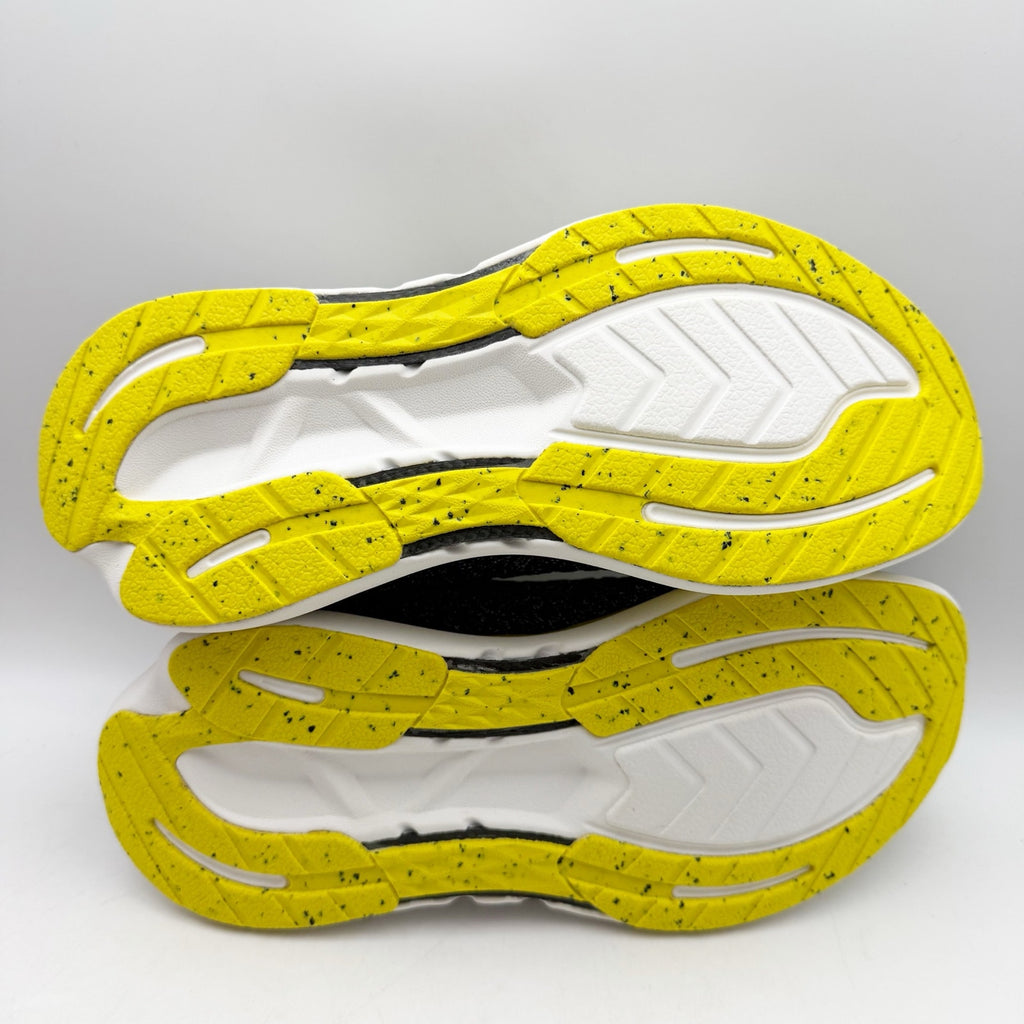Rabbit Womens Dream Chaser Athletic Shoes Size 7.5 Black Yellow Running NIB