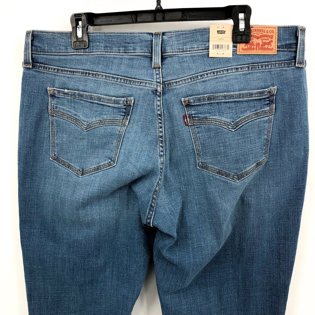 LEVI'S Women's Classic Bootcut Jeans Size 16W Medium Blue Wash A1662-0000 NWT