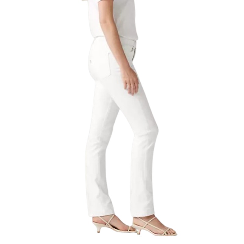 LEVI'S Women's 314 Shaping Straight Jeans 27x32 US 4 Clean White Stretch NWT
