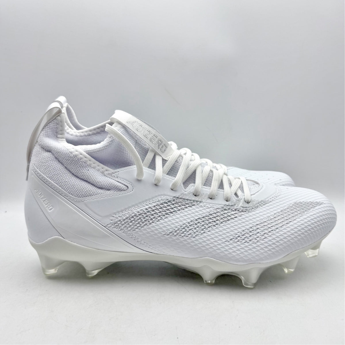 Adidas Mens Adizero Impact Football Cleats Size 8 White Athletic IF2475 NWOB