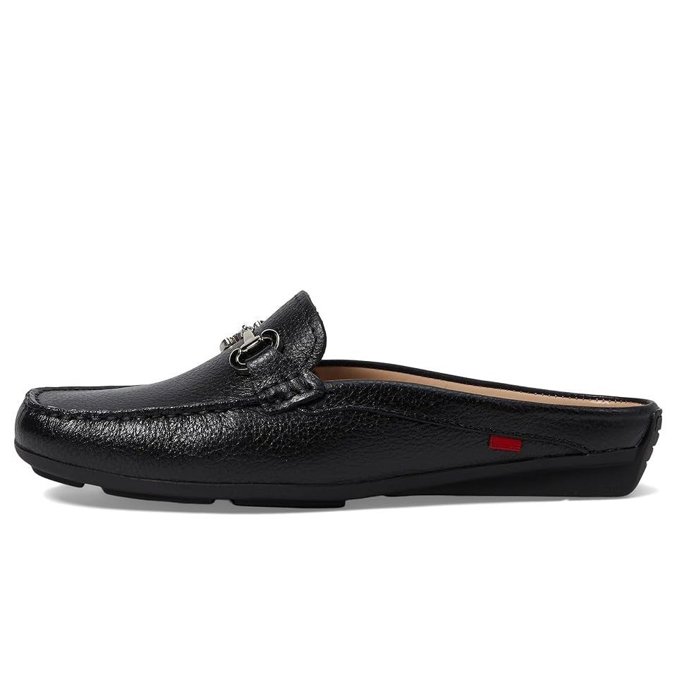 Marc Joseph New York Womens Ocean Drive Bit Mules Size 9 Black Leather NIB