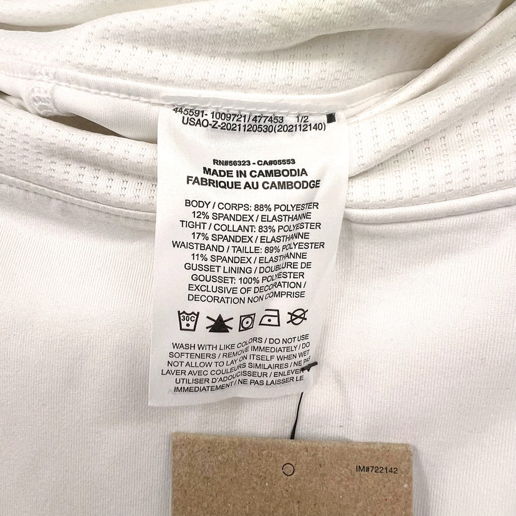 NIKE Women's Court Dri-FIT Victory Tennis Skort XL White Standard Fit NWT