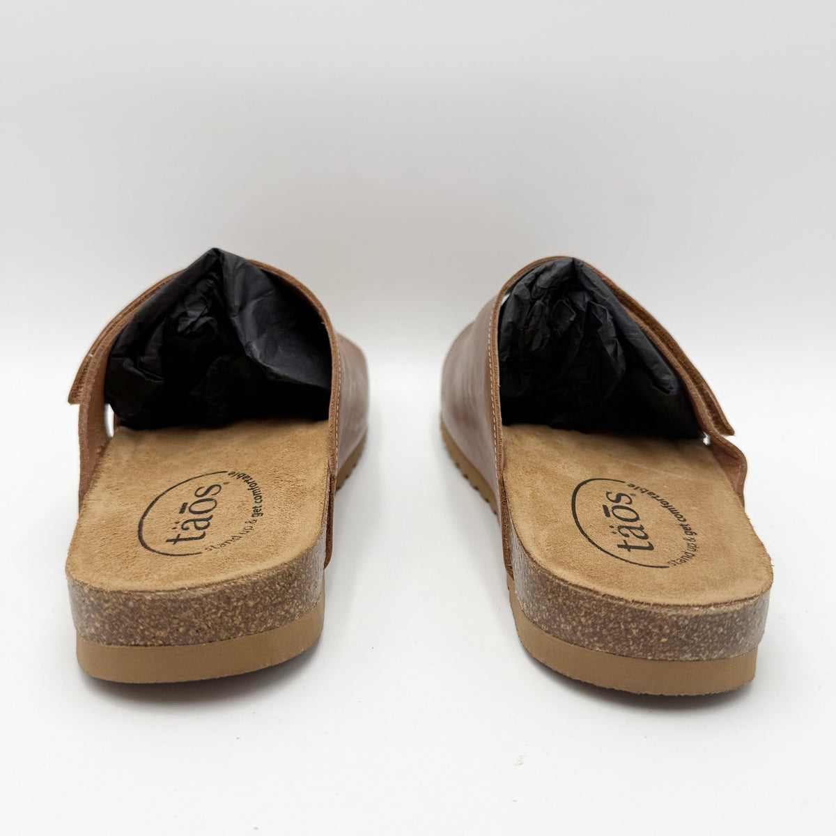 Taos Footwear Womens Casita Sandals Size 10 M Tan Brown Leather Flats NIB