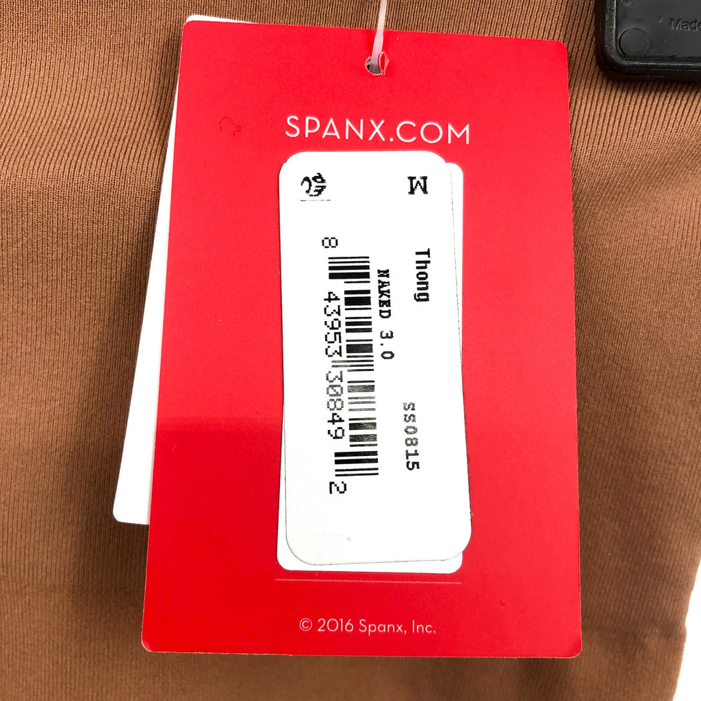 SPANX SPANXshape Everyday Shaping Thong Medium Naked 03 Core Control NWT