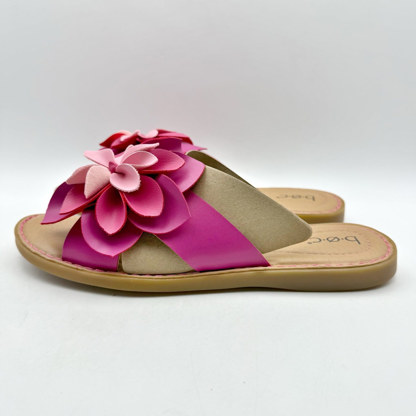 B.O.C. Born Concept Kasia Sandals US 9 M EU 39.5 Pink Slip On NIB