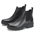 BORN Womens Verona Chelsea Ankle Boots Size 6.5 M EU 37 Black Leather NIB