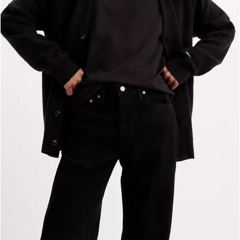 LEVI'S Men's 550 Relaxed Fit Jeans 34x32 Black Tapered Leg 00550-0260 NWT