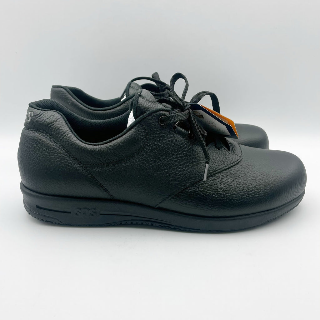 SAS Womens Liberty Lace Up Sneaker US 11 M EU 41.5 Black Leather SR NIB