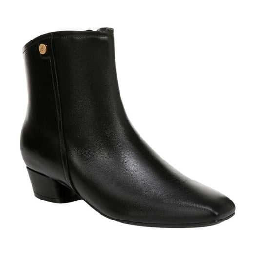 Naturalizer Womens Raffee Ankle Bootie US 11 M EU 42 Black Leather NWOB