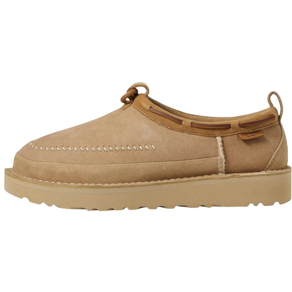 UGG Womens Ultra Mini Crafted Regenerate Bootie US 8 EU 39.5 Sand Tan Suede NWOB
