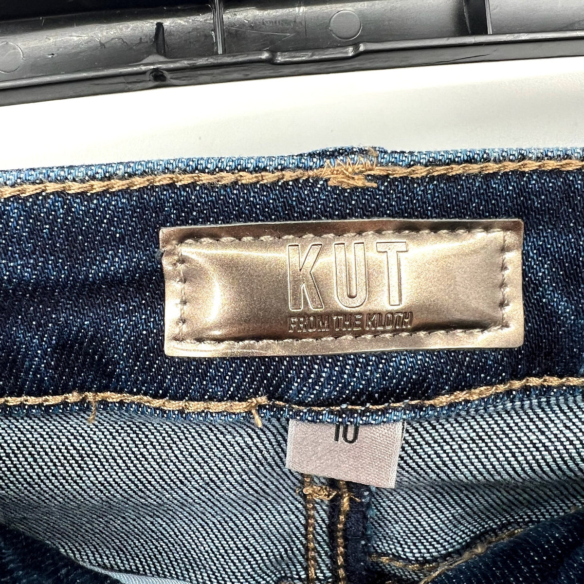 KUT FROM THE KLOTH Reese Ankle Straight Leg Jeans SIZE 10 Enchantment Blue NWT