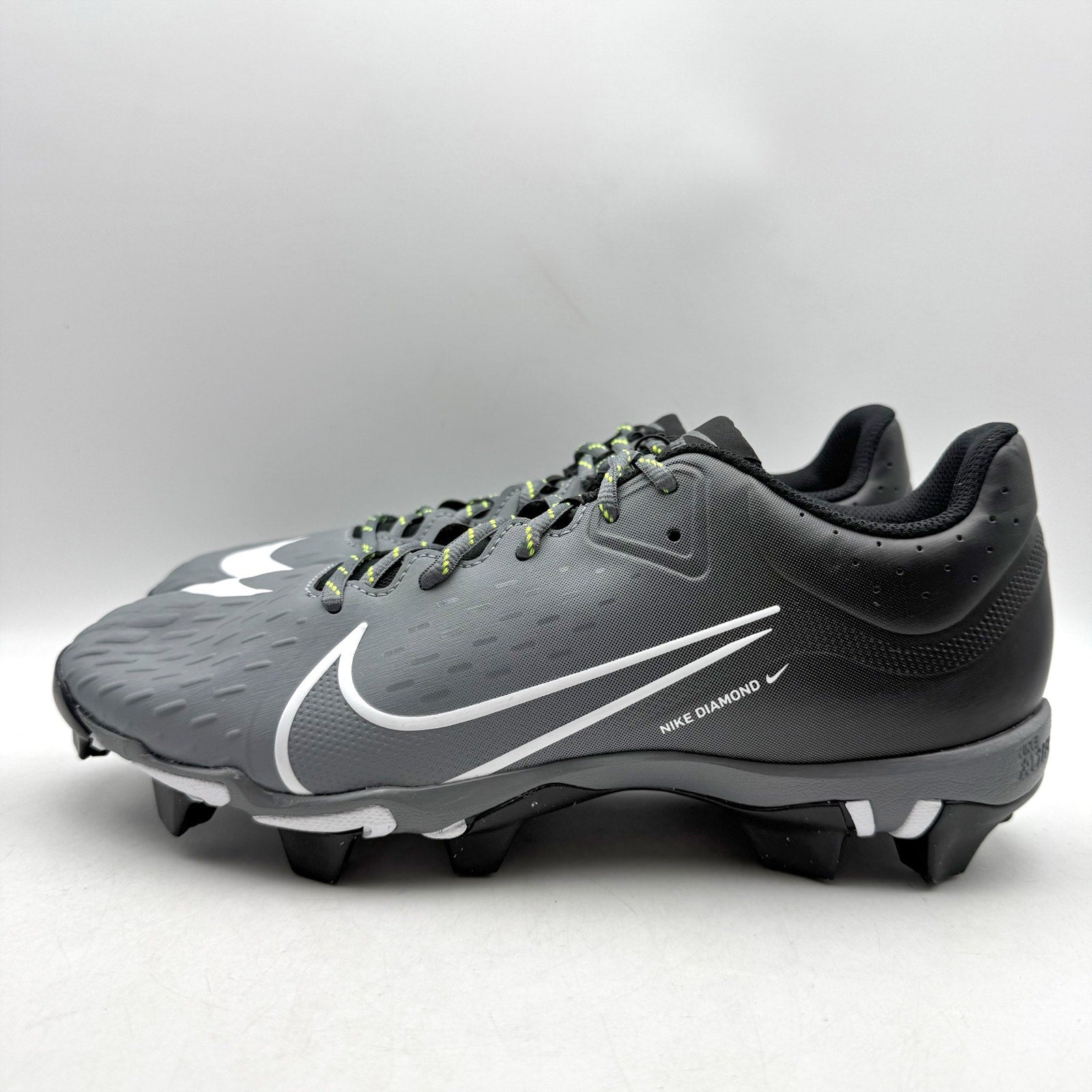 Nike Womens Hyperdiamond 4 Keystone Softball Cleats US 11 Black Grey CZ5918 NWOB
