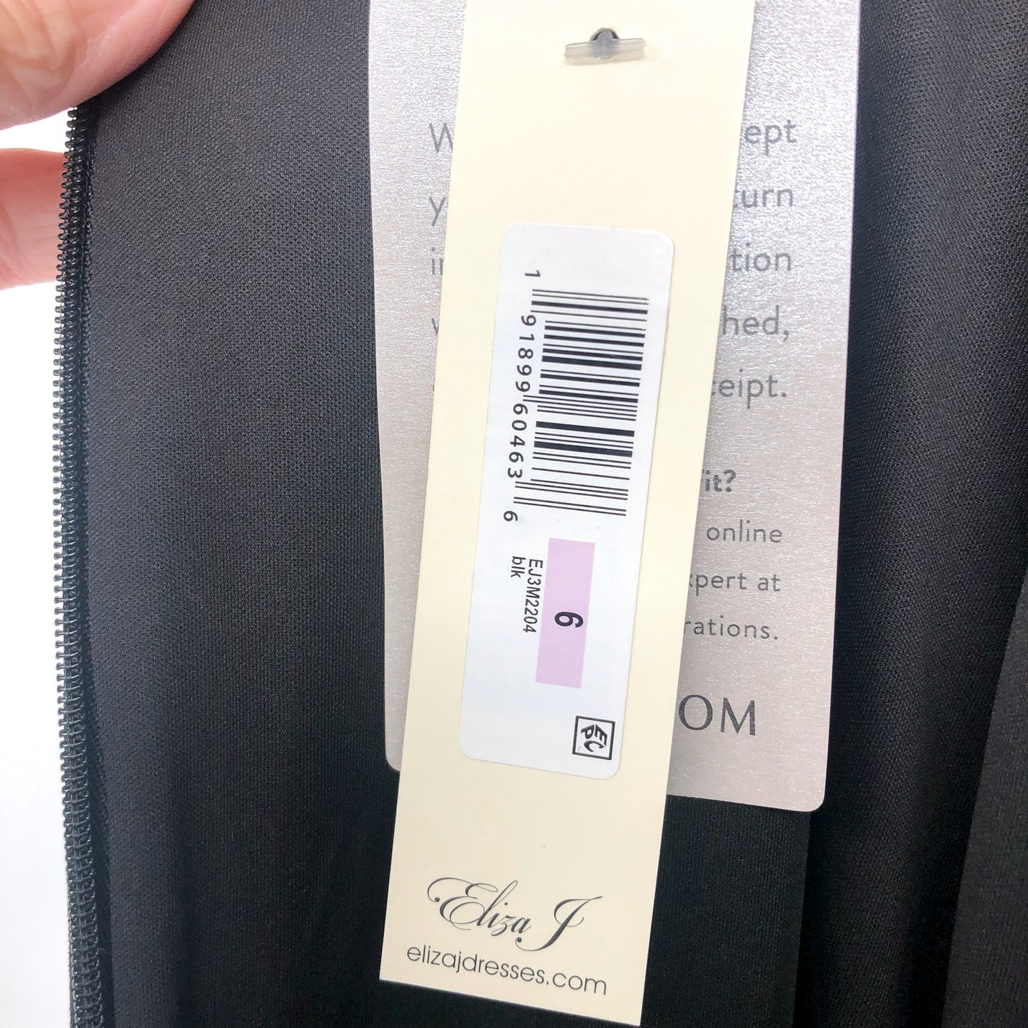 ELIZA J Sequin Bow Detail Sleeveless Jumpsuit In Black Size 6 Halter Neck NWT