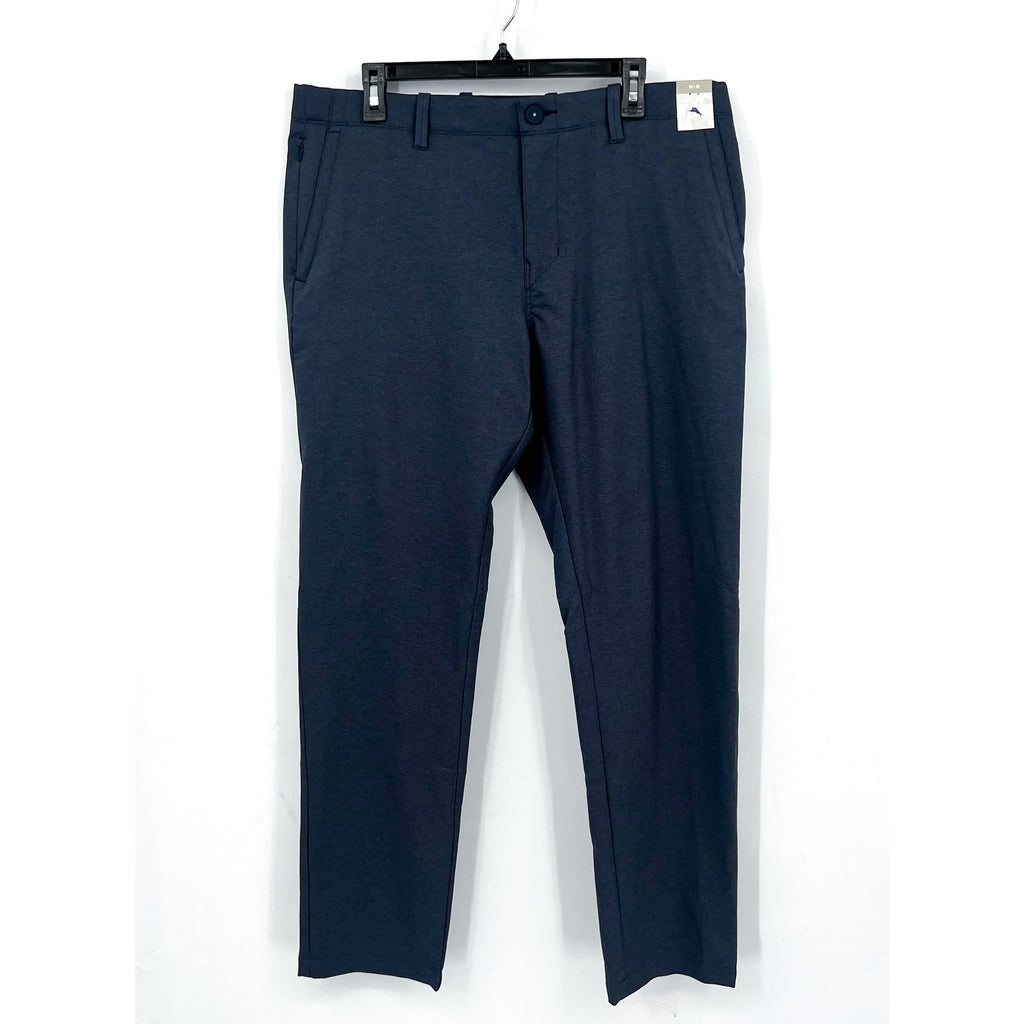 TOMMY BAHAMA Men's On Par Pants 35 x 32 Belmond Blue Golf Performance NWT