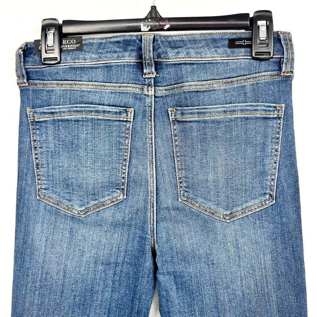 LIVERPOOL Women's Abby Skinny Jeans Size 6 - 28 Petite Medium Blue Stretch NWT