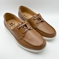 Mephisto Mens Trevis Boat Shoes US 7.5 EU 41.5 Brown Leather NWOB