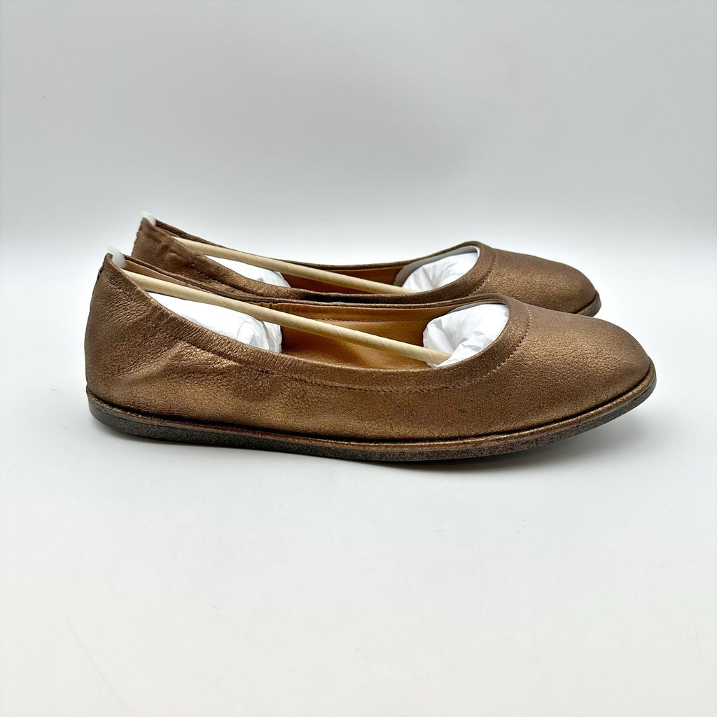 Lucky Brand Womens Wimmie Ballet Flats Size 8.5 M Bronze Brown NIB
