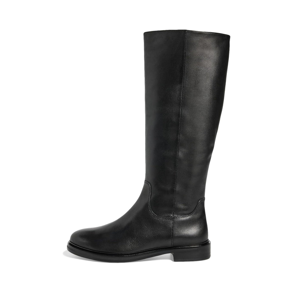 Madewell Womens The Drumgold Mid Calf Boot US 9 M Black Leather NIB