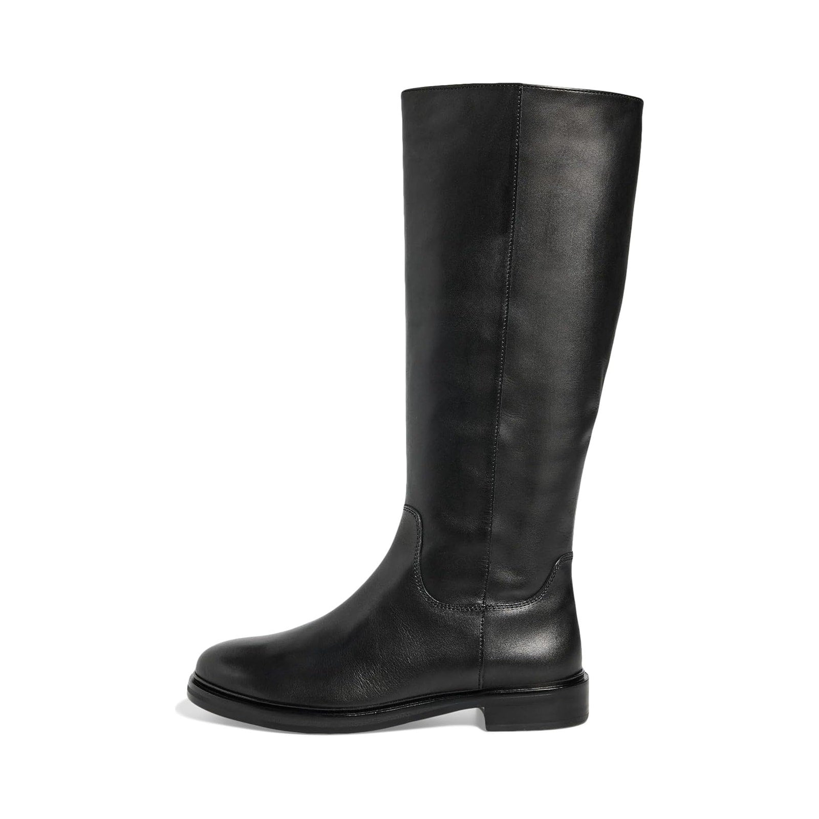 Madewell Womens The Drumgold Mid Calf Boot US 9 M Black Leather NIB