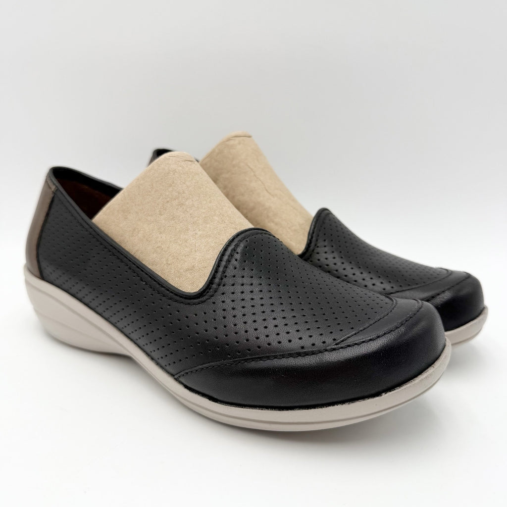 Dansko Womens Marjorie Casual Loafers EU 36 US 5.5-6 Black Leather NIB