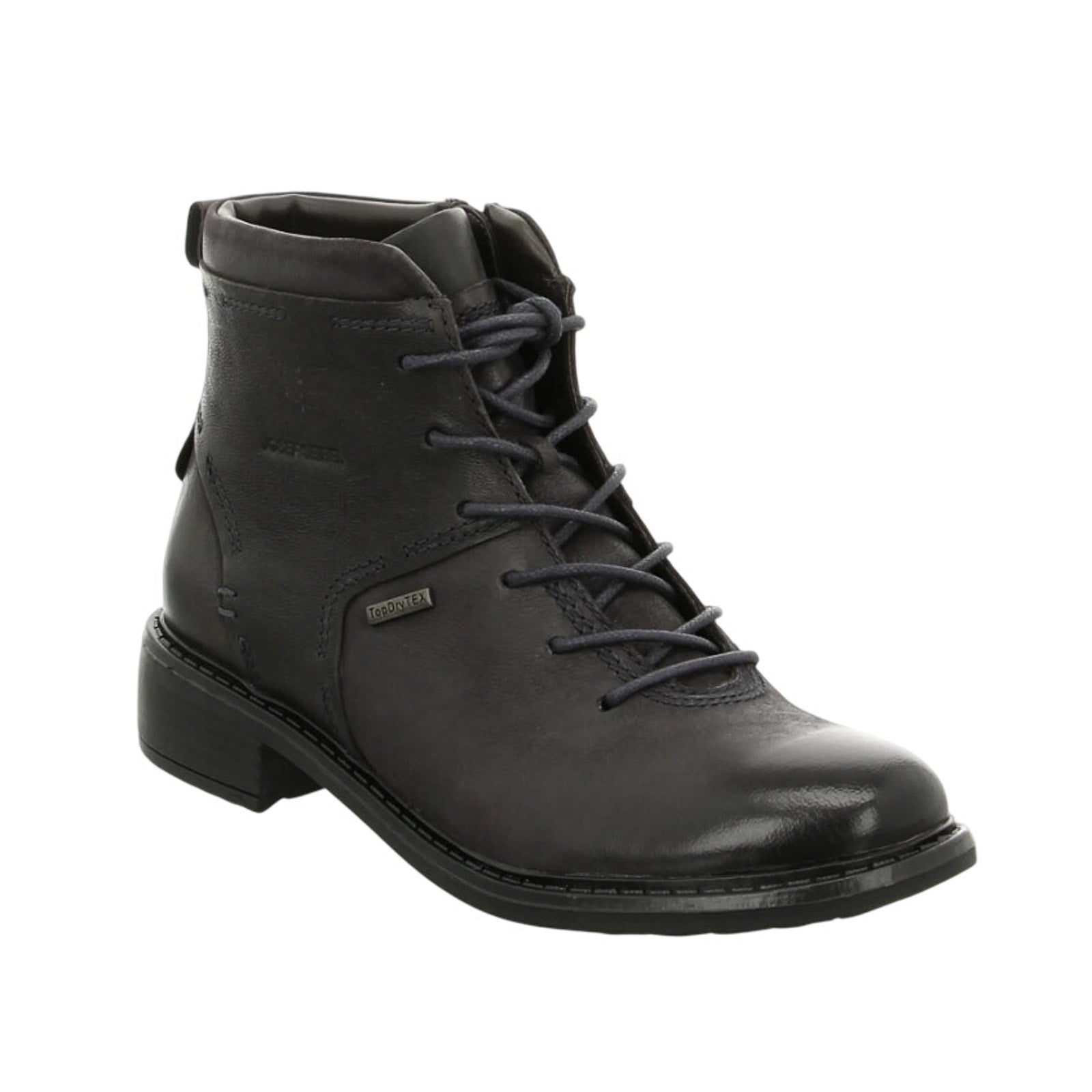 Josef Seibel Womens Selena 50 Boots EU 39 US 8-8.5 Blue Leather Waterproof NIB