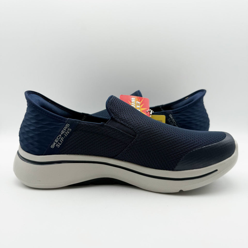 Skechers Mens Performance GO Walk Arch Fit Slip In Sneakers US 9.5 XW Blue NIB