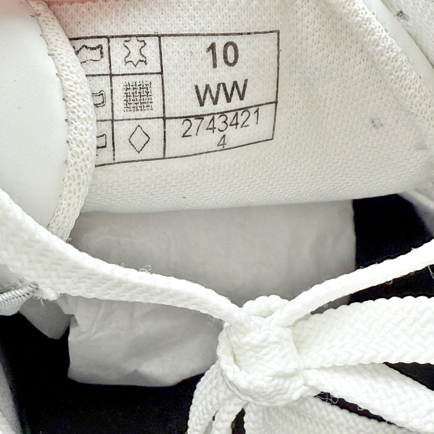 SAS Mens High Street Leather Sneakers US 10 XW EU 43 White Lace-Up NIB