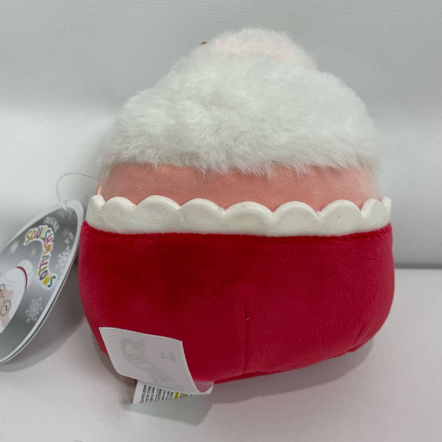 Squishmallows Nicolette 4" Mrs Claus Stuffed Animal Plush KellyToy NWT