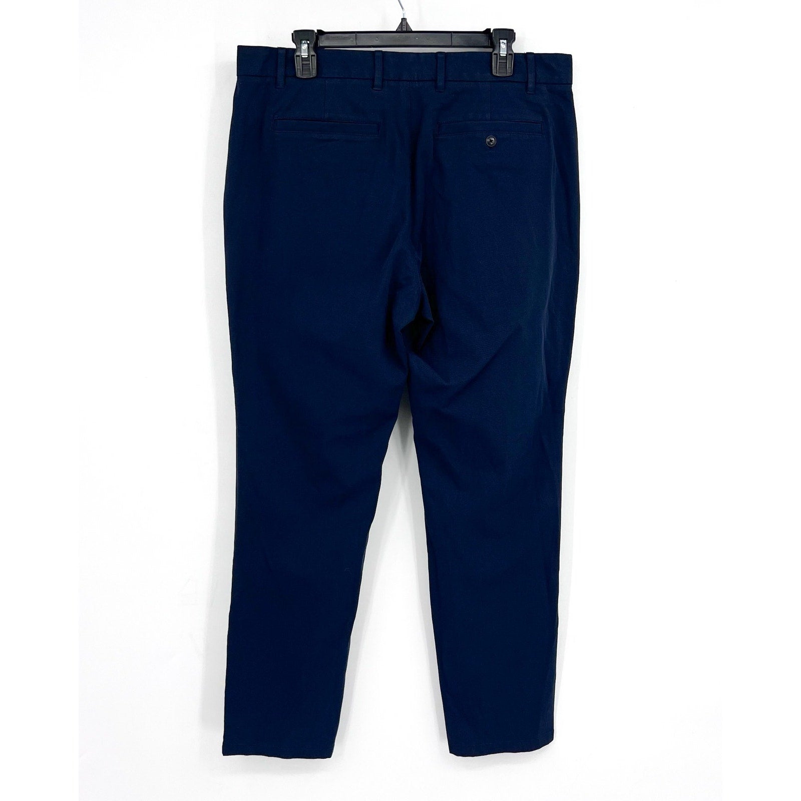 EVERLANE Men's Uniform Performance Chino 36x30 Navy Blue Slim Fit Pants NWT