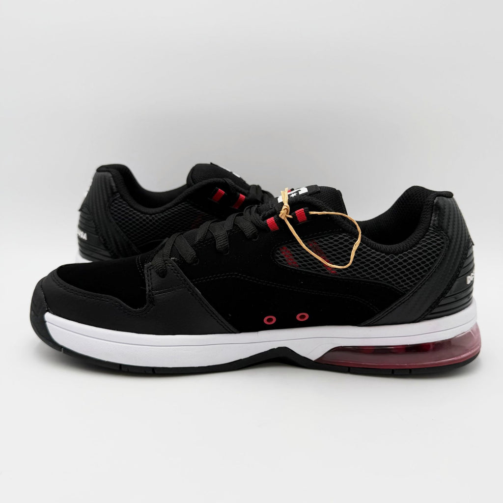 DC Mens Versatile Skate Casual Sneakers Size 11 EU 44.5 Black White Red NIB