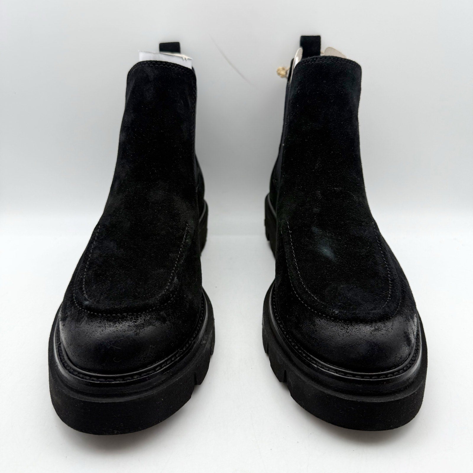 Sofft Womens Samira Chelsea Ankle Boots Size 9 M EU 39.5 Black Suede NIB
