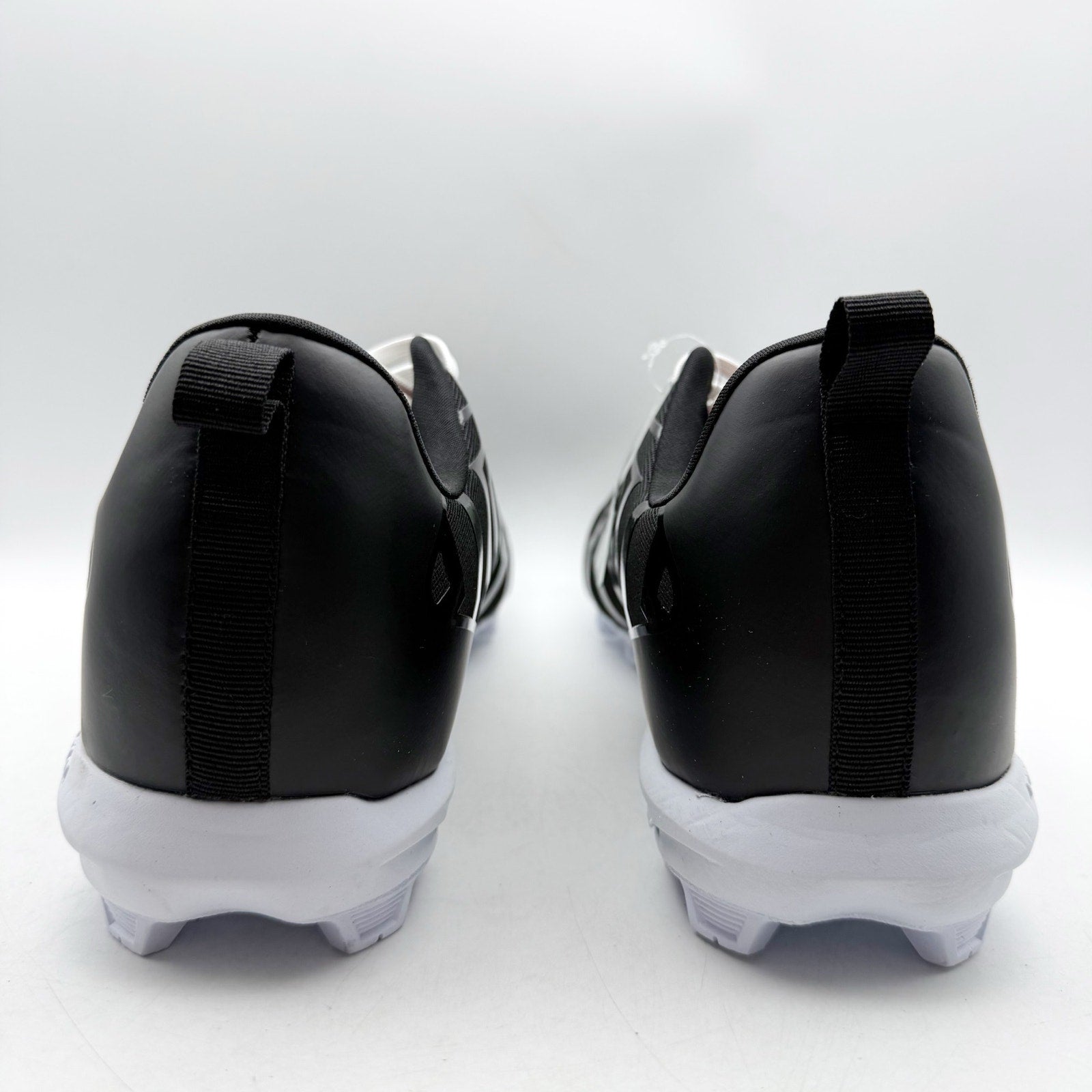 Rawlings Mens Savage Low Baseball Cleats US 11 EU 44 Black White Athletic NIB