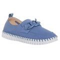 ILSE JACOBSEN Womens Tulip Loafers EU 36 US 6 Blue Slip On NWOB