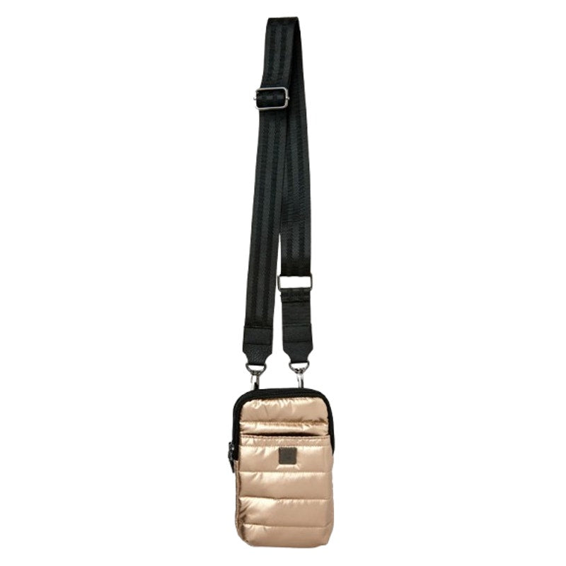 THINK ROYLN Women's Buzz Me Mini Crossbody Bag Pearl Cashmere Black NWT