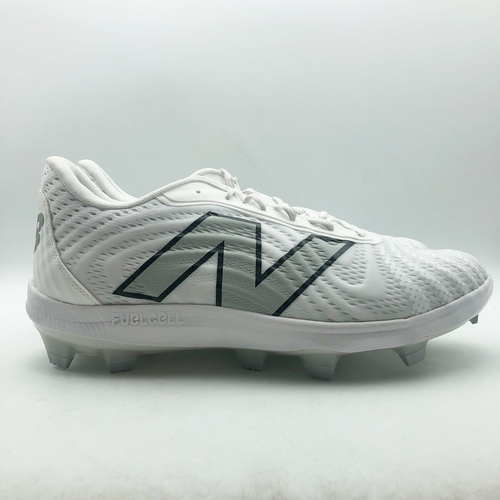New Balance Mens FuelCell 4040v7 Cleats Size 14 White Black Molded Baseball NWOB