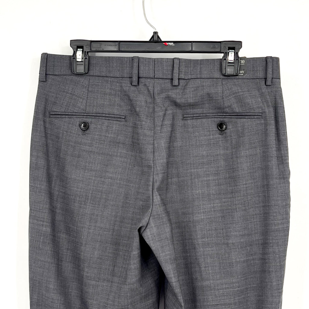 J.CREW Men's Bowery Slim-fit Pants 32x30 Charcoal Gray Wool Blend J6061 NWT