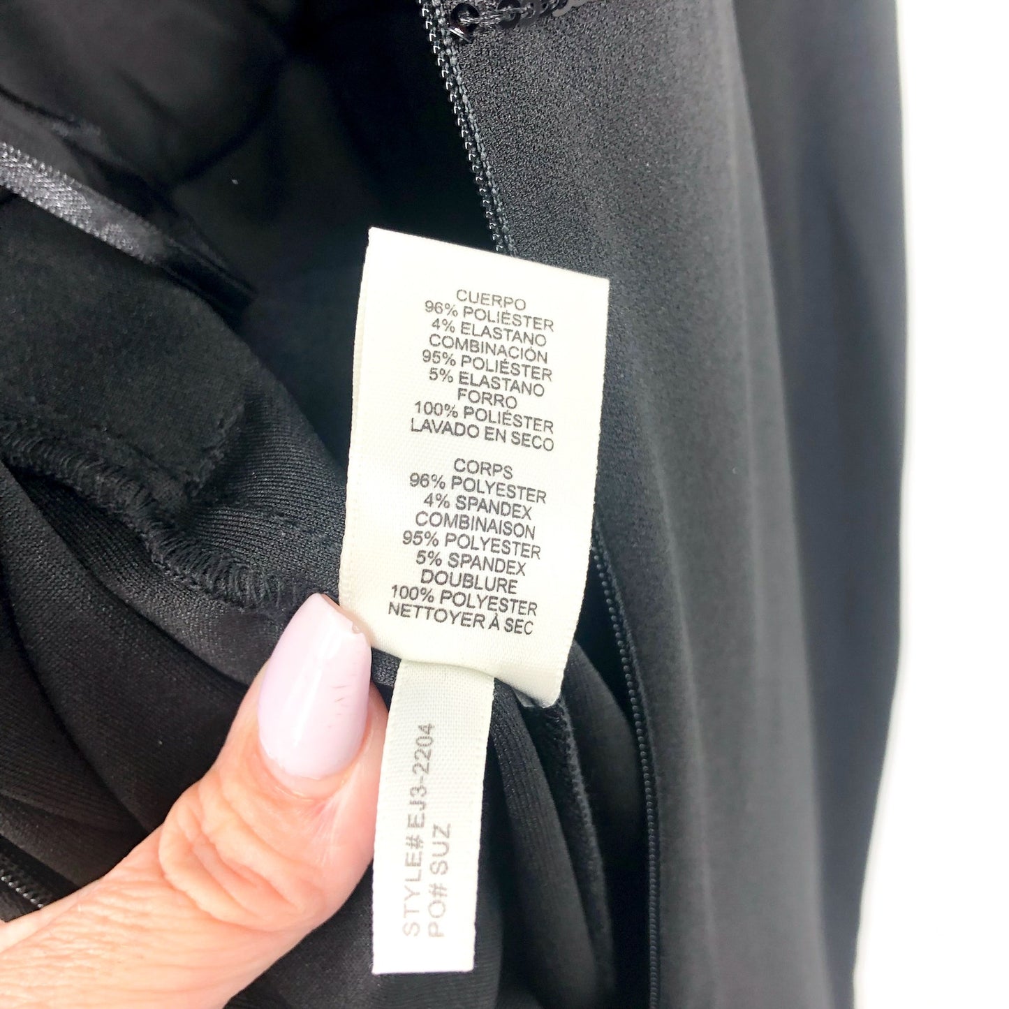 ELIZA J Sequin Bow Detail Sleeveless Jumpsuit In Black Size 6 Halter Neck NWT