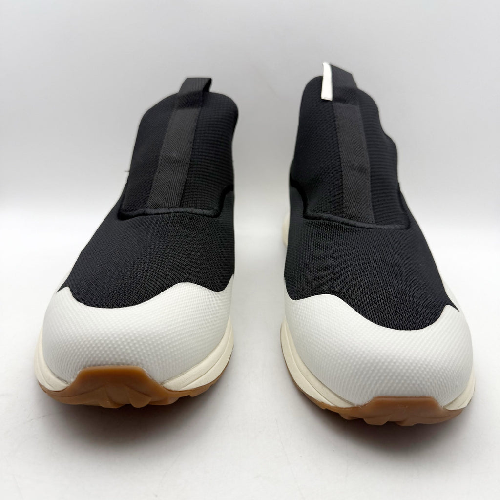 YORK Mens The Gail Recovery Trainer Athletic Shoes Size 12 Black White Knit NIB