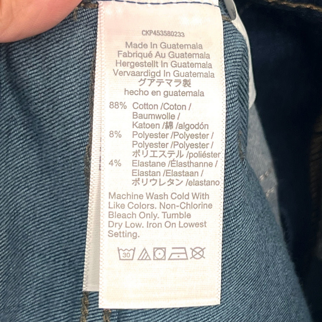 MADEWELL Women's 10" High-Rise Skinny Jeans Size 24 US 00 Blue Hayes Wash NWT