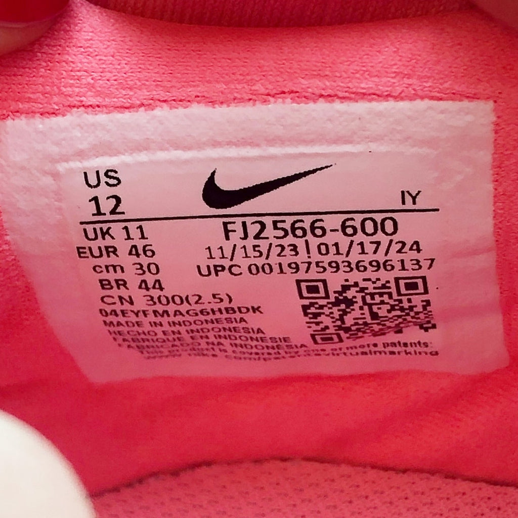 Nike Mens Phantom Luna 2 Academy TF Soccer Shoes Size 12 Pink Turf FJ2566 NWOB