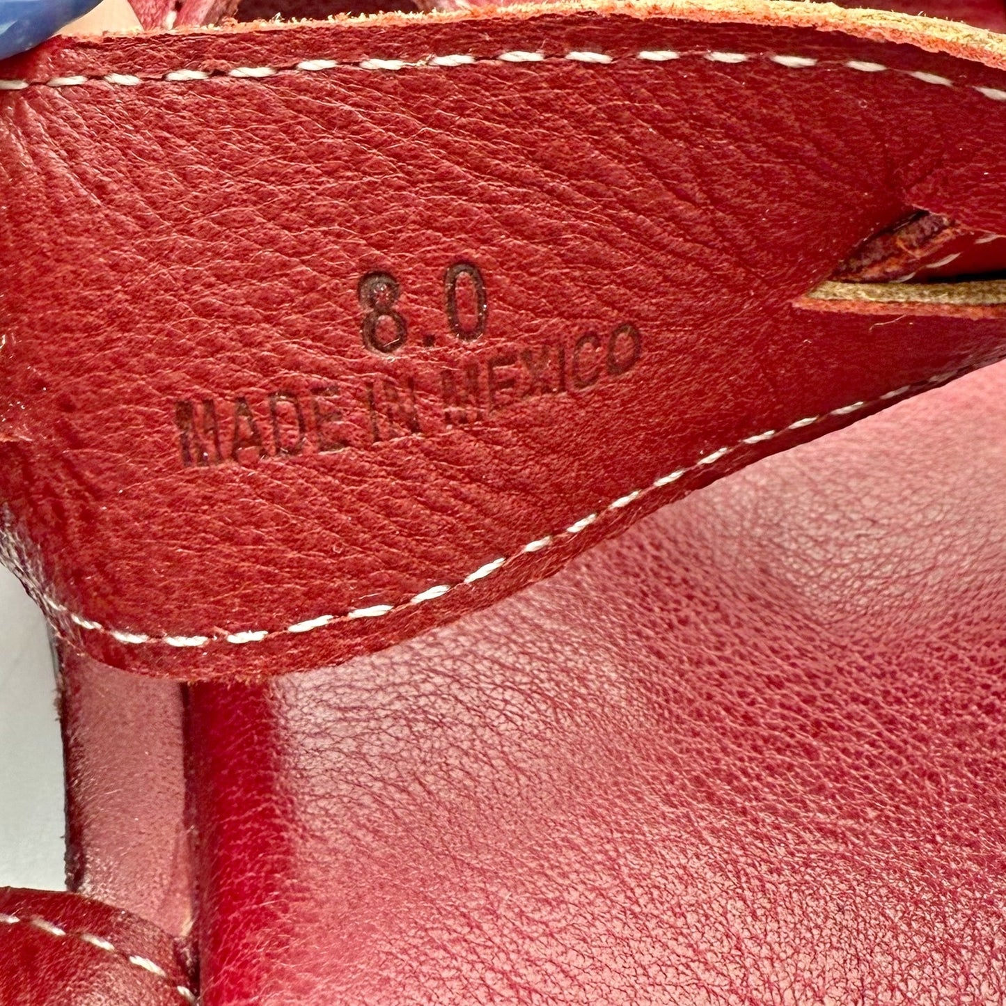 Bedstu Womens Manati II Sandal US 8 EU 38 Brown Red Leather NIB