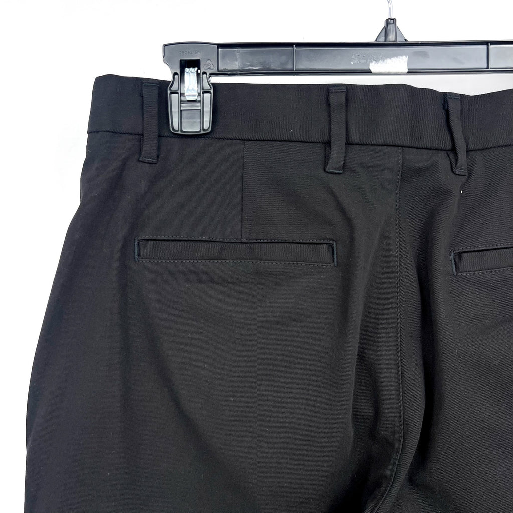 EVERLANE Uniform Mens Performance Chino Pants 29x30 Black Athletic Fit NWT