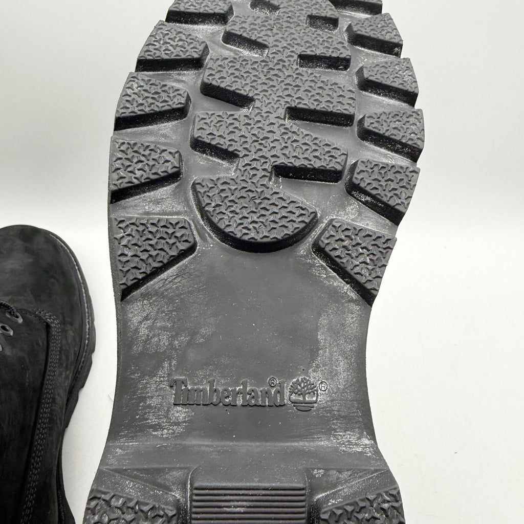 Timberland Mens Classic 6" Boots US 11 M EU 45 Black Nubuck Waterproof NIB
